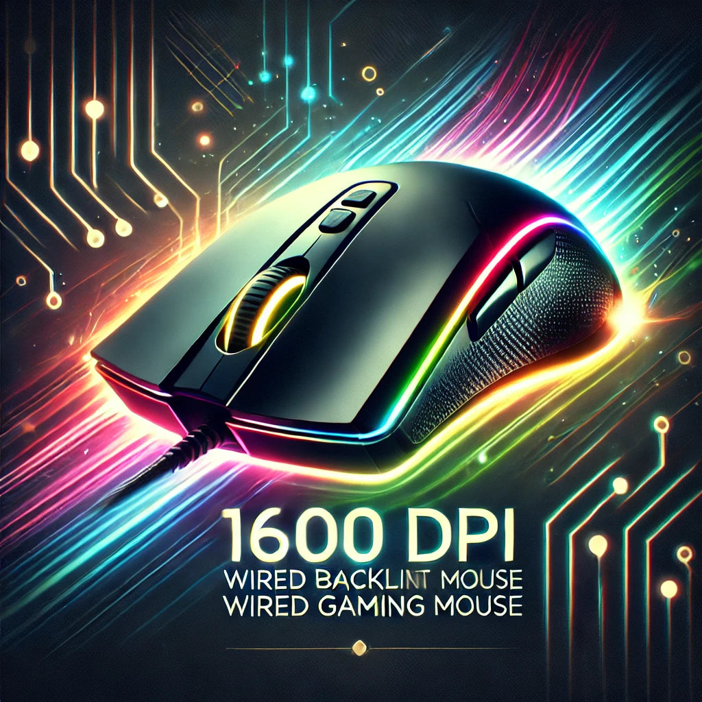 In-Depth Review: 1600 DPI Wired Backlit Gaming Mouse
