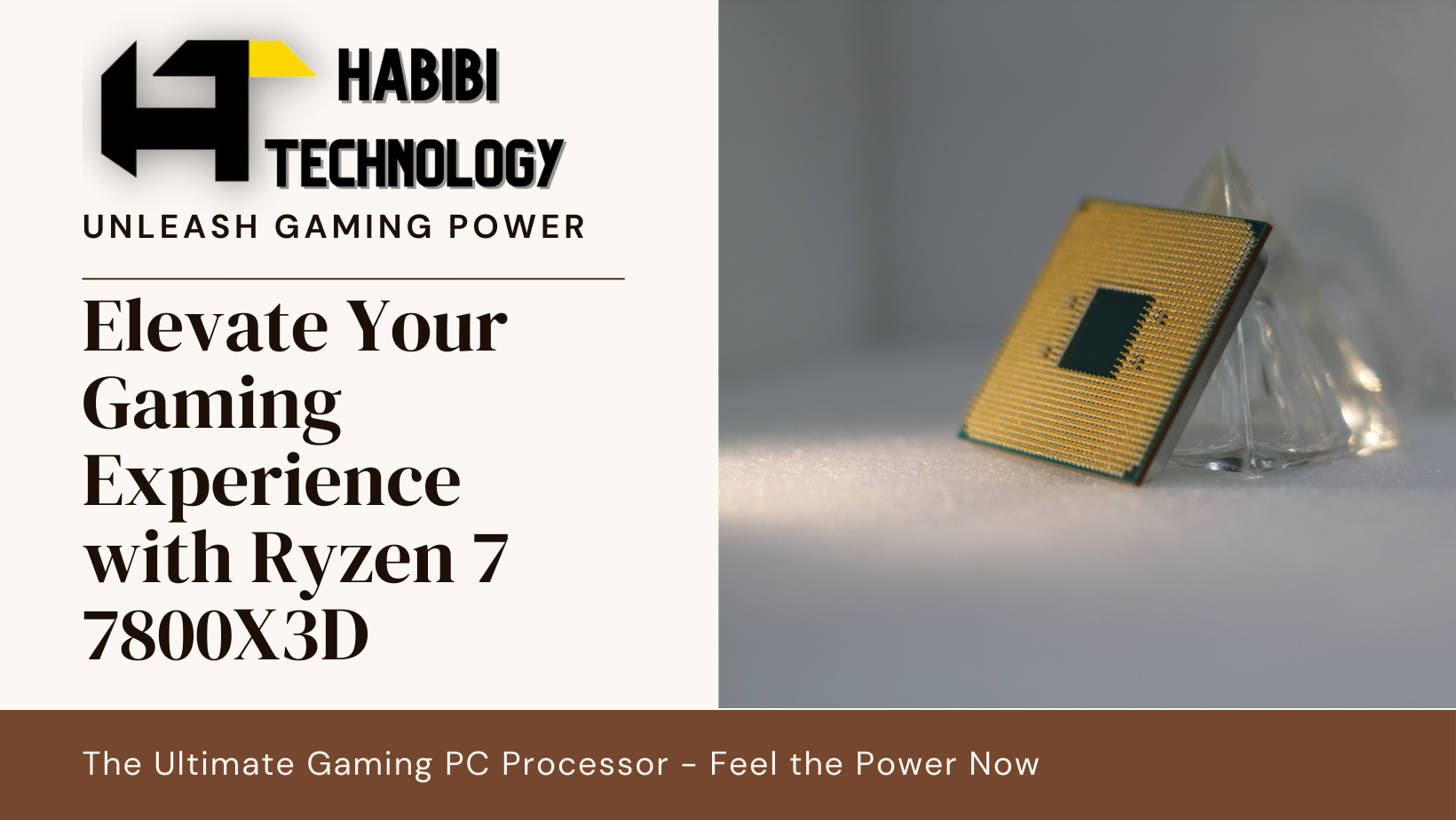 Experience Next-Level Gaming with the AMD Ryzen 7 7800X3D: The Ultimate Gaming PC Processor
