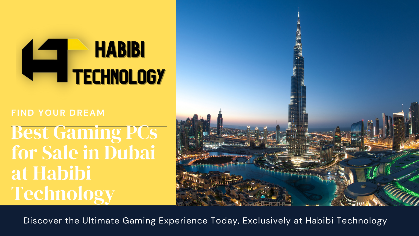 Gaming PC for Sale in Dubai: Discover the Best at Habibi Technology