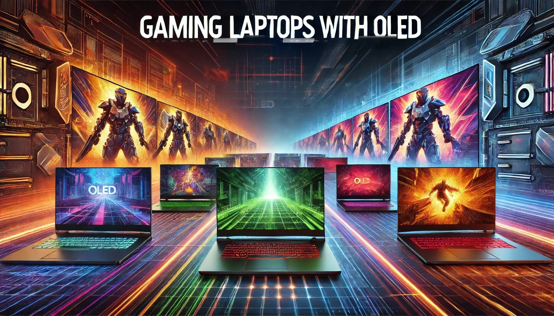 Gaming Laptops with OLED Displays: Stunning Visuals and High-Performance Machines