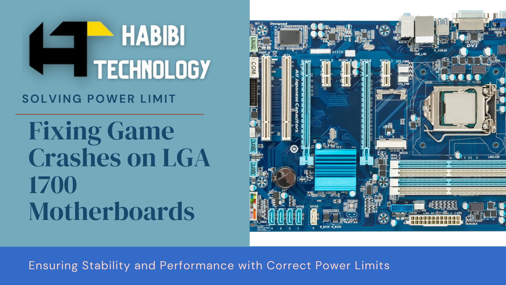 Resolving Game Crashes Due to Incorrect Power Limits on LGA 1700 Motherboards