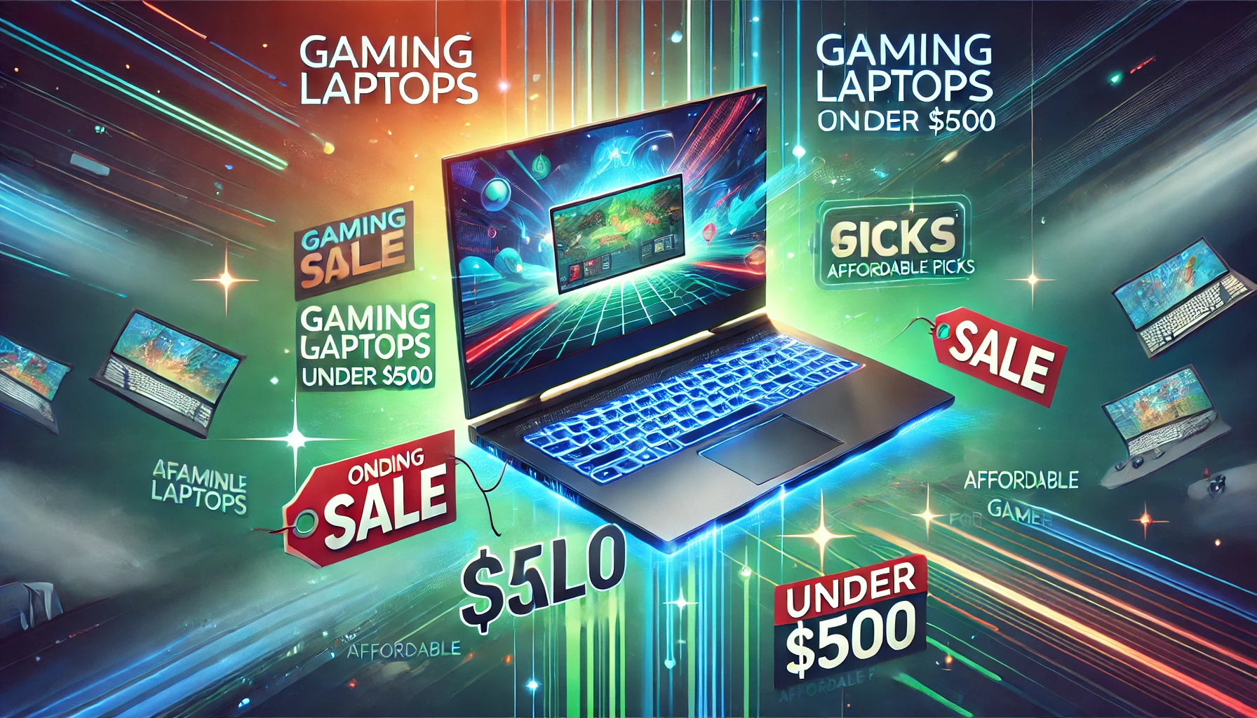 Gaming Laptops on Sale Under $500: Affordable Picks for Gamers