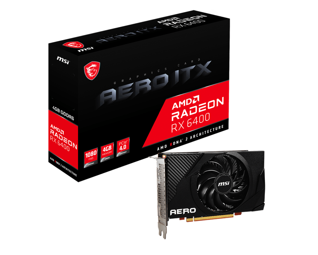 RADEON RX6400 AERO ITX 4G