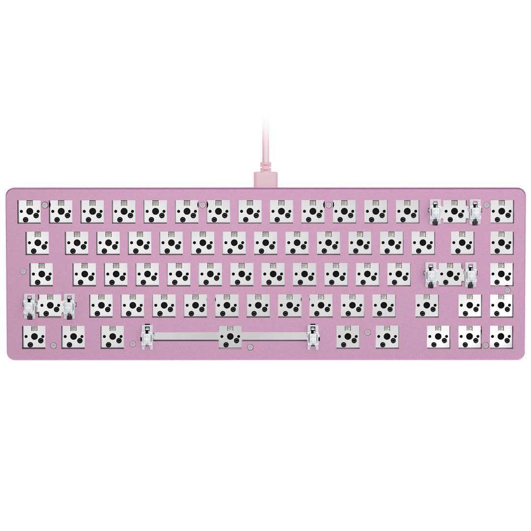 Glorious GMMK2 V2 65% Keyboard (Barebones)-Pink