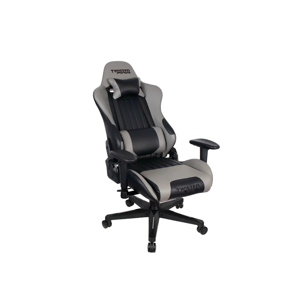 Twisted Minds 5 in 1 Gaming Chair Black & Grey