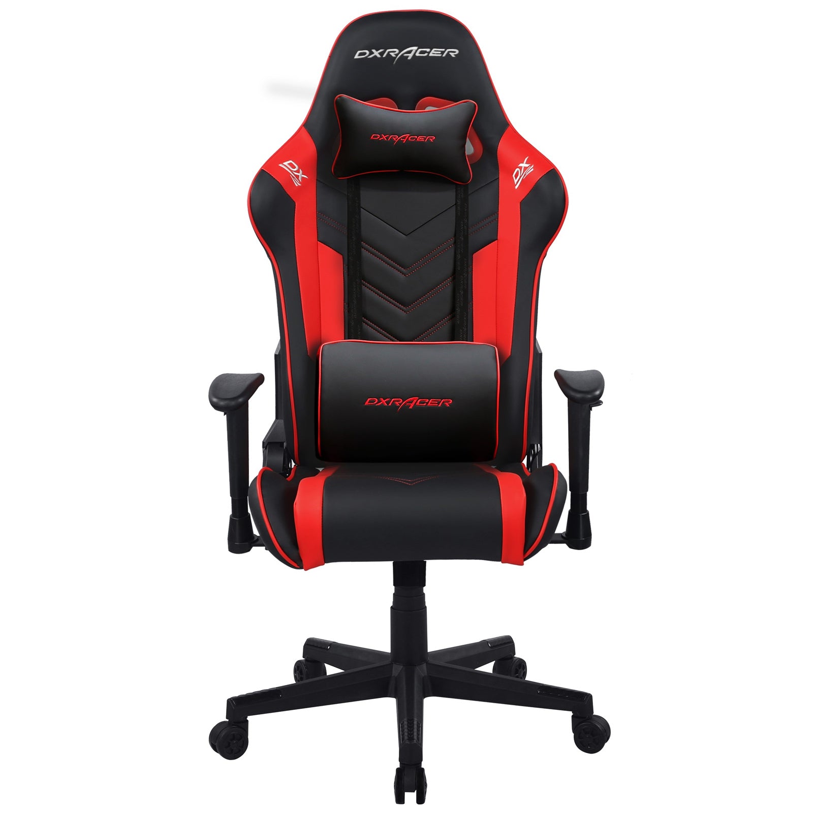 DXRacer P132 Prince Series Gaming Chair - Red/Black