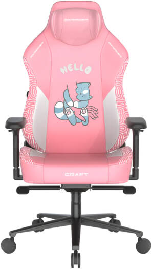 DXRacer Gaming Chair Craft Pro Hello cat - Pink