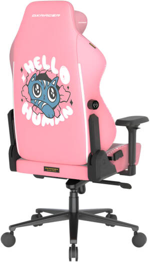 DXRacer Gaming Chair Craft Pro Hello cat - Pink