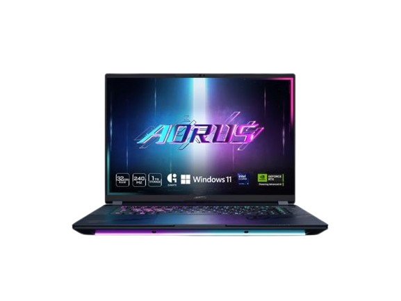 GIGABYTE AORUS MASTER 16 with RTX 5080 & Intel Core Ultra 9