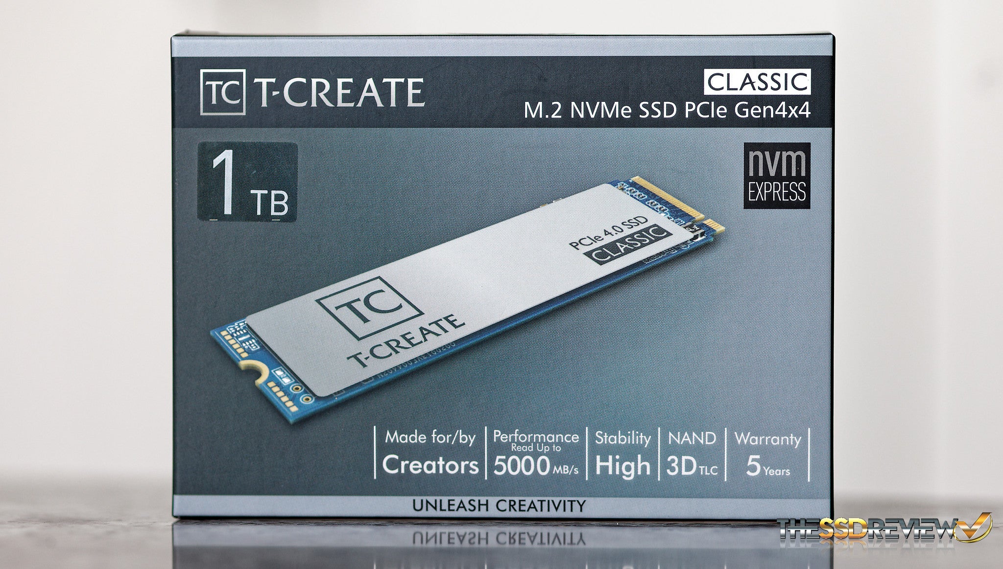 TEAM T-CREATE M.2-2280 PCI-E GEN4X4 CLASSIC 2TB