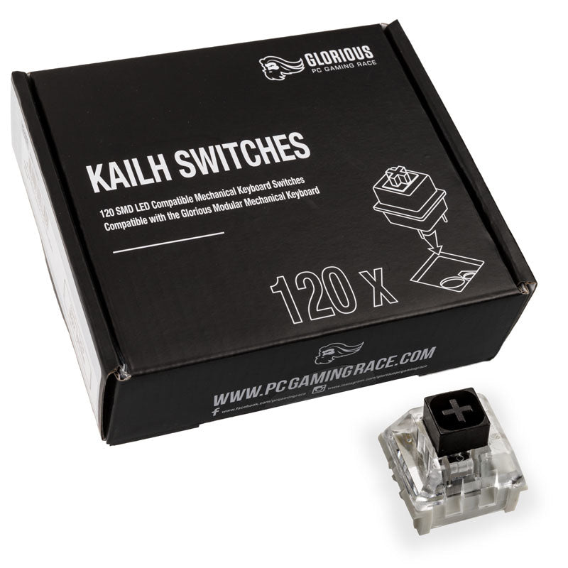 Glorious Kailh Keyboard MX Switches Black