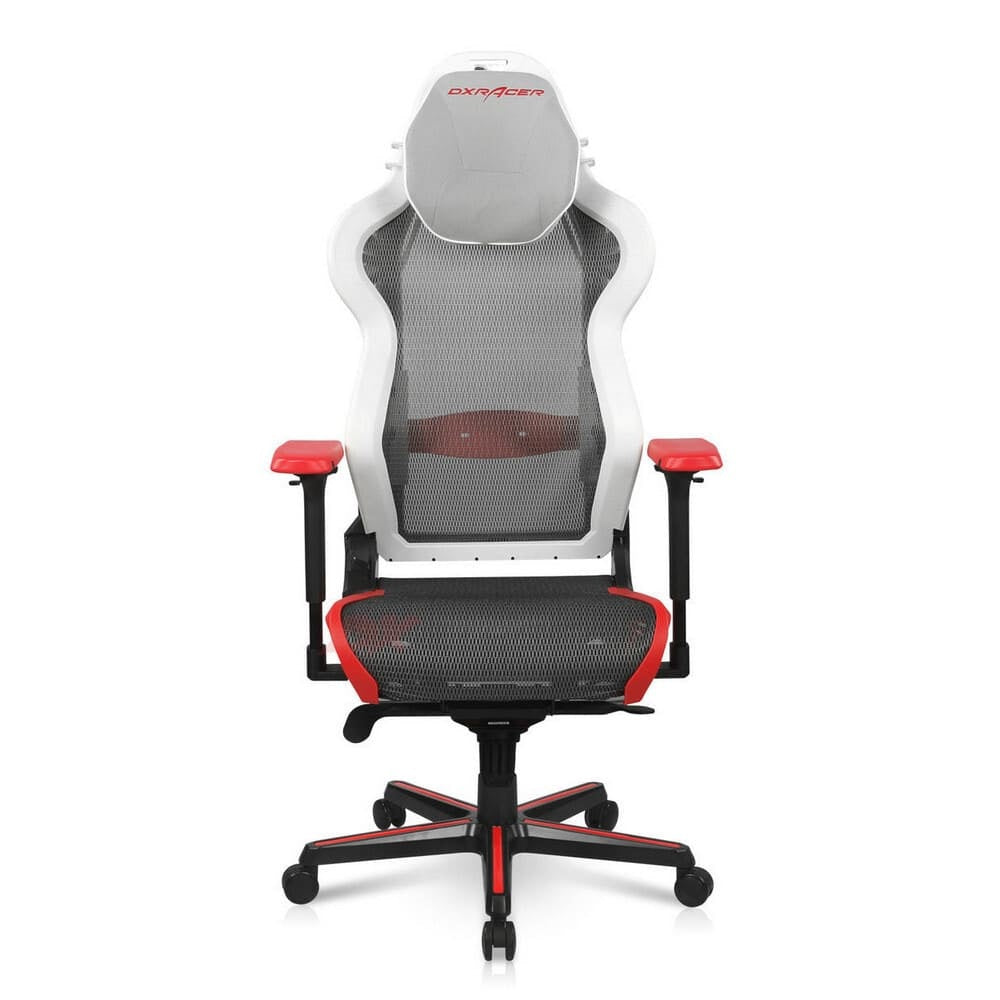 كرسي الألعاب DXRacer Air Series - أبيض/أحمر/أسود