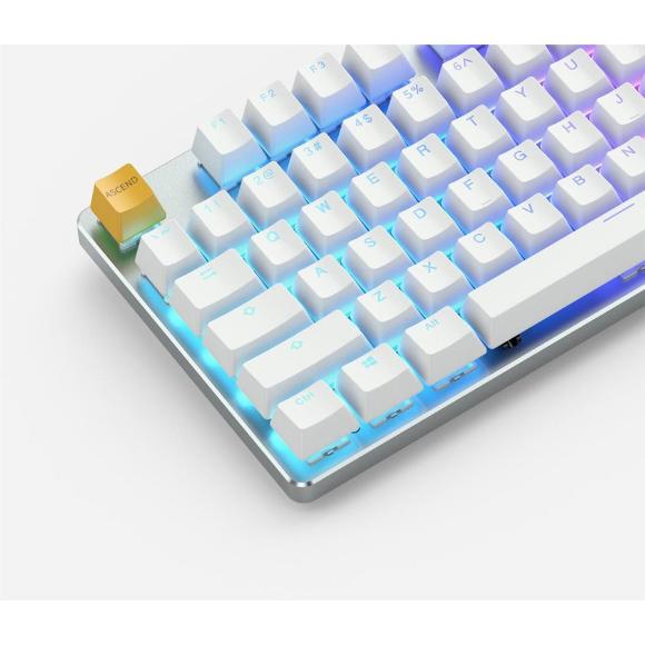 Glorious GMMK RGB TKL Mechanical Keyboard White Ice
